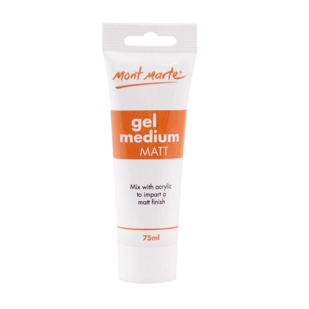 Dung môi phủ bóng, pha màu acrylic Mont Marte dạng gel, lỏng MAMD