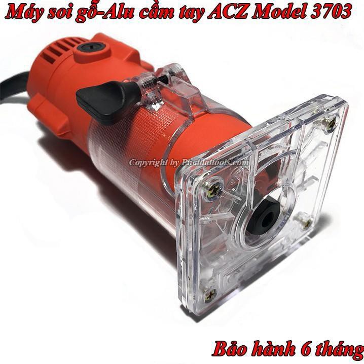 Máy Soi Gỗ,Alu ACZ 3703 Công Suất 350W-Hàng Chính Hãng-Tặng Kèm Mũi Soi Gấp Mép Alu