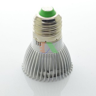 Đèn Trồng Cây Trong Nhà 28W, Chuôi E27, Chip Led SMD 5730, Tản Nhiệt Nhôm, Quang Hợp Trong Nhà