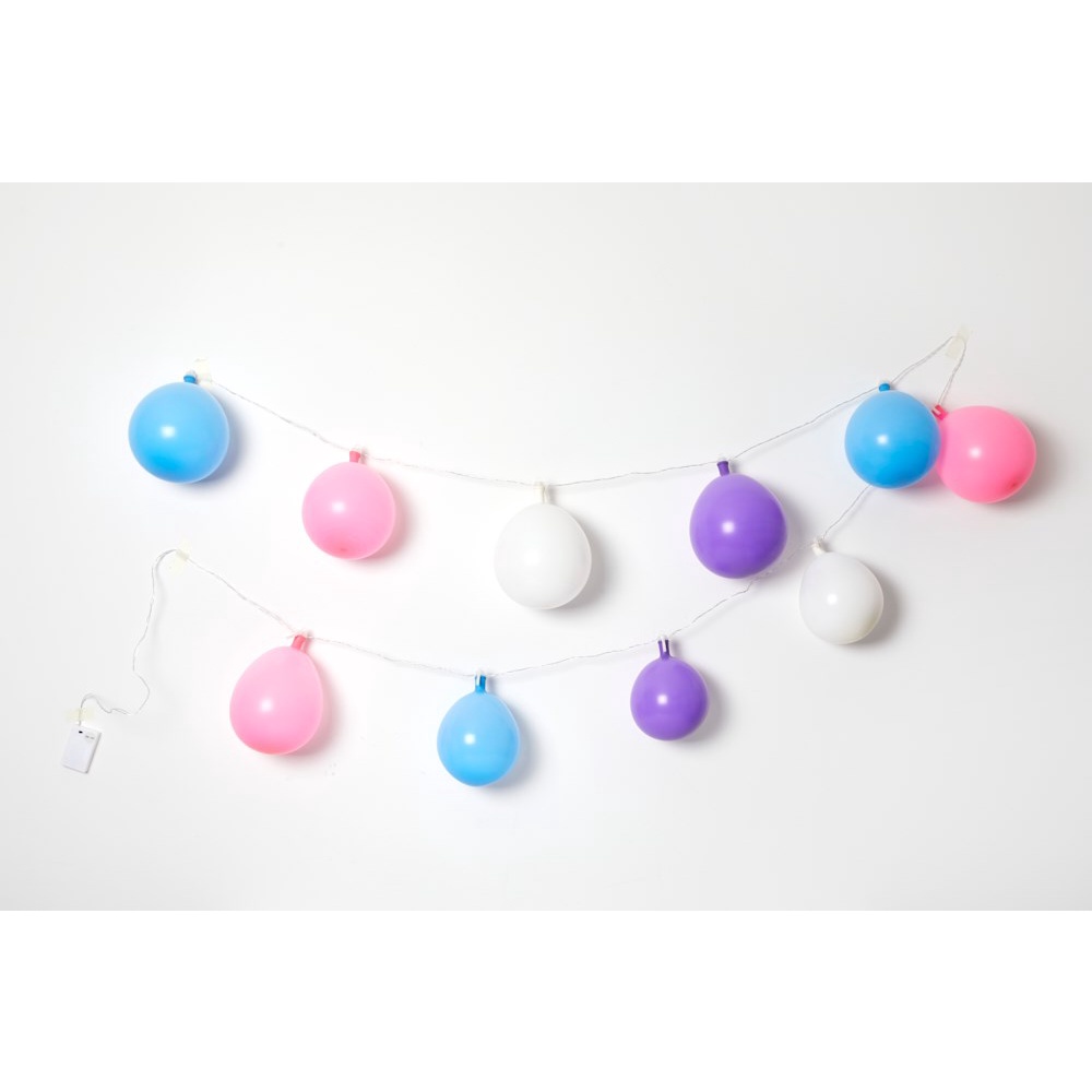 Dây Đèn Bóng Bay ARTBOX Hàn Quốc Dùng Trang Trí Tiệc Nhiều Màu Sắc