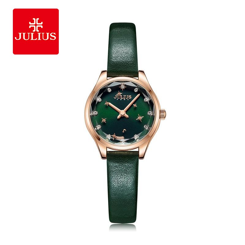 Đồng hồ Nữ Julius JA-1177 dây da | Julius Official