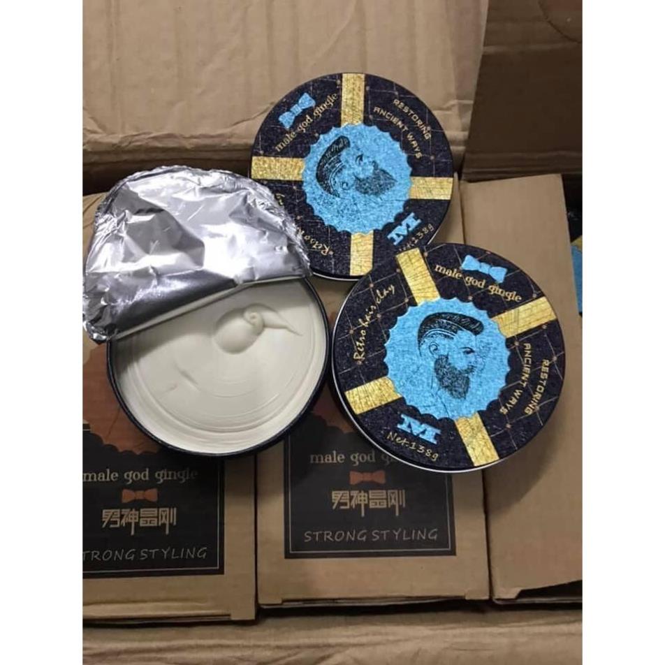 Sáp, Wax vuốt tóc MALE GOD GINGLE M 138gr tạo kiểu giữ nếp cho tóc. HÀNG CHÍNH HÃNG .