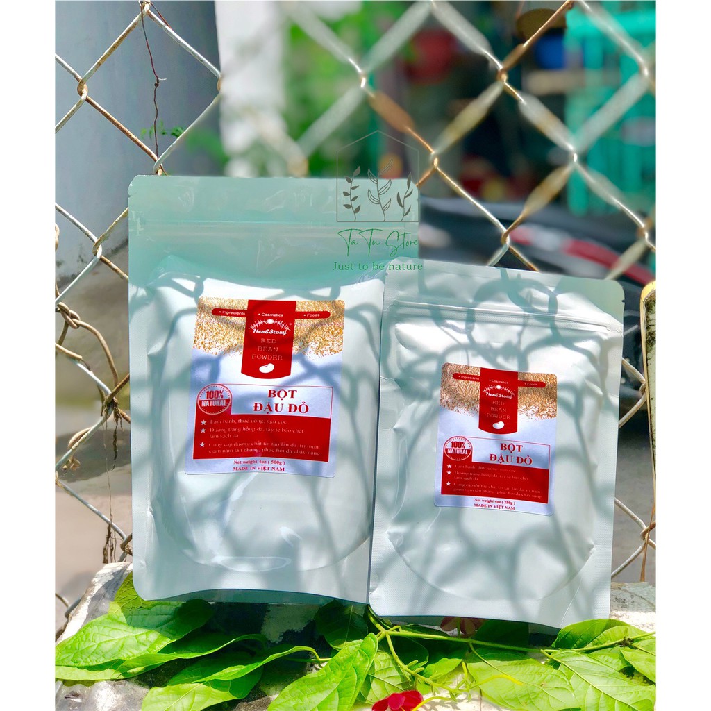 BỘT ĐẬU ĐỎ NGUYÊN CHẤT DƯỠNG DA TRẮNG MỊN, NGĂN NGỪA MỤN