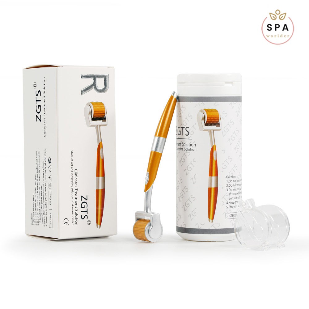 [HÀNG LOẠI 1] Lăn kim tay ZGTS kích thích mọc tóc 0,25mm chính hãng - Kết hợp cùng minoxidil