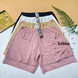 Quần đùi nữ mặc trong váy viền ren, quần bảo hộ bigsize thun lạnh co dãn Thái Lan Sisterhood 1008, Leblur