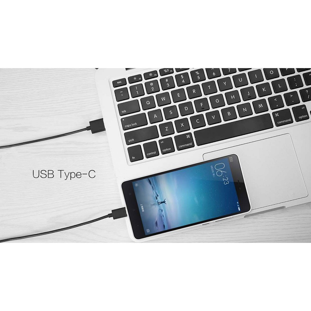 Cáp Sạc Nhanh Xiaomi Usb To Usb Type C 100cm - Chính hãng phân phối