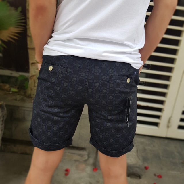 QUẦN SHORT NAM HOẠ TIẾT, CHẤT KAKI THUN, CO GIÃN | BigBuy360 - bigbuy360.vn