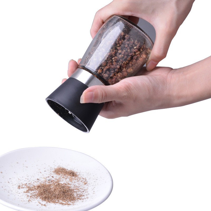 Lọ xay tiêu thủy tinh cầm tay cao cấp