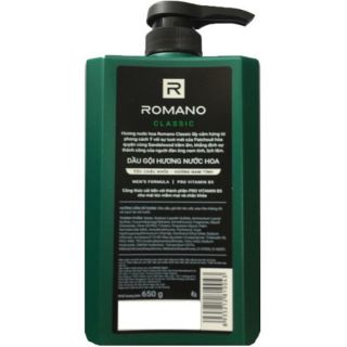 DẦU GỘI ROMANO CLASSIC 650g