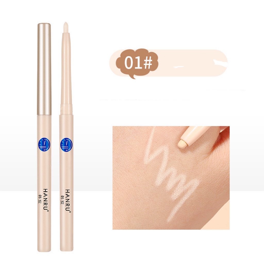 Bút vẽ bọng mắt kiêm che khuyết điểm không dễ gãy dùng bền tone màu nude trắng dễ sử dụng