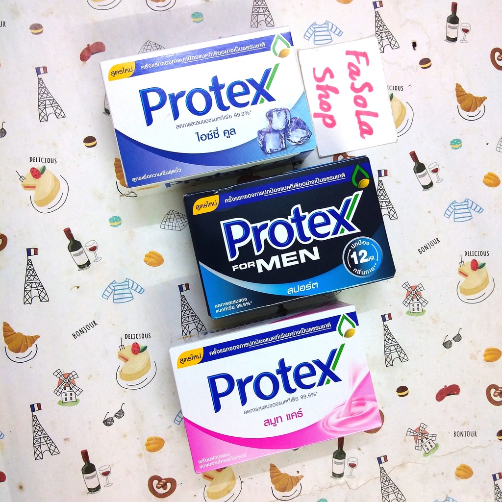 Xà phòng tắm PROTEX Thái Lan 65g hãng Colgate Palmolive xà bông nam giới mềm mịn đá lạnh for men smooth icy cool xp
