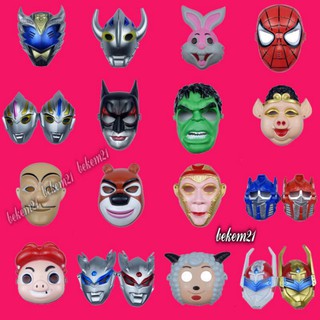 MẶT NẠ đội trưởng Mỹ Avengers biệt đội siêu anh hùng Iron man, Spider man, Captain America,Batman