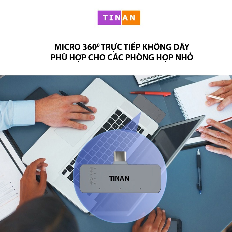 [Mã ELHACE giảm 4% đơn 300K] Micro Không Dây M10, Thu Âm Trực Tiếp, Đầu Cắm TypeC Hoặc iPhone, Cho Điện Thoại/ Máy Tính