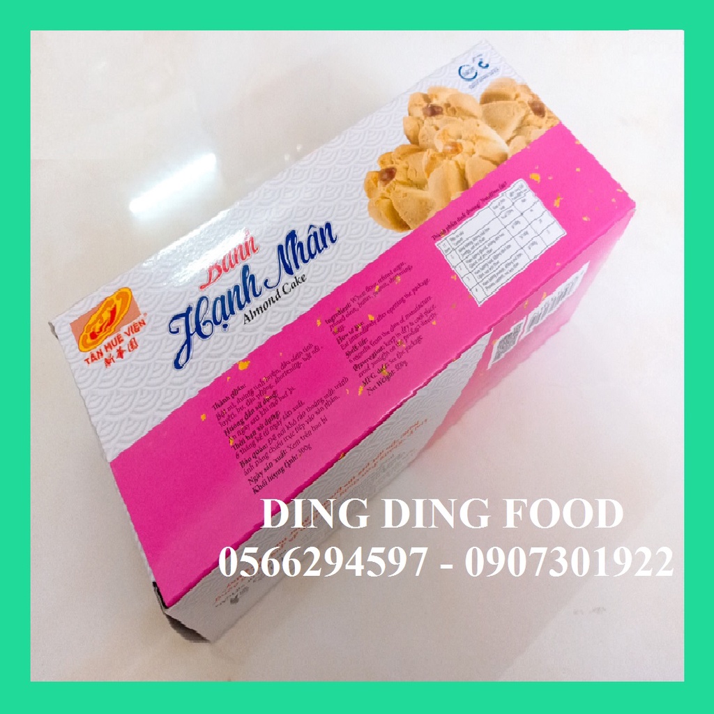 [ 1Kg ] Bánh Hạnh Nhân Tân Huê Viên, Bánh Bột Đậu ( Loại Cân Ký ) Đặc Sản Sóc Trăng - DING DING FOOD | BigBuy360 - bigbuy360.vn