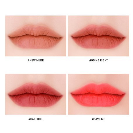 Son kem 3.CE V.elvet Lip Tint siêu lì 4g - HONGS BEAUTY | BigBuy360 - bigbuy360.vn