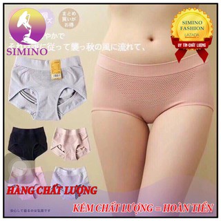COMBO 4 Quần lót kháng khuẩn, nâng mông cạp thấp nhật bản, Quần lót nhật kháng khuẩn, Đồ lót kháng khuẩn