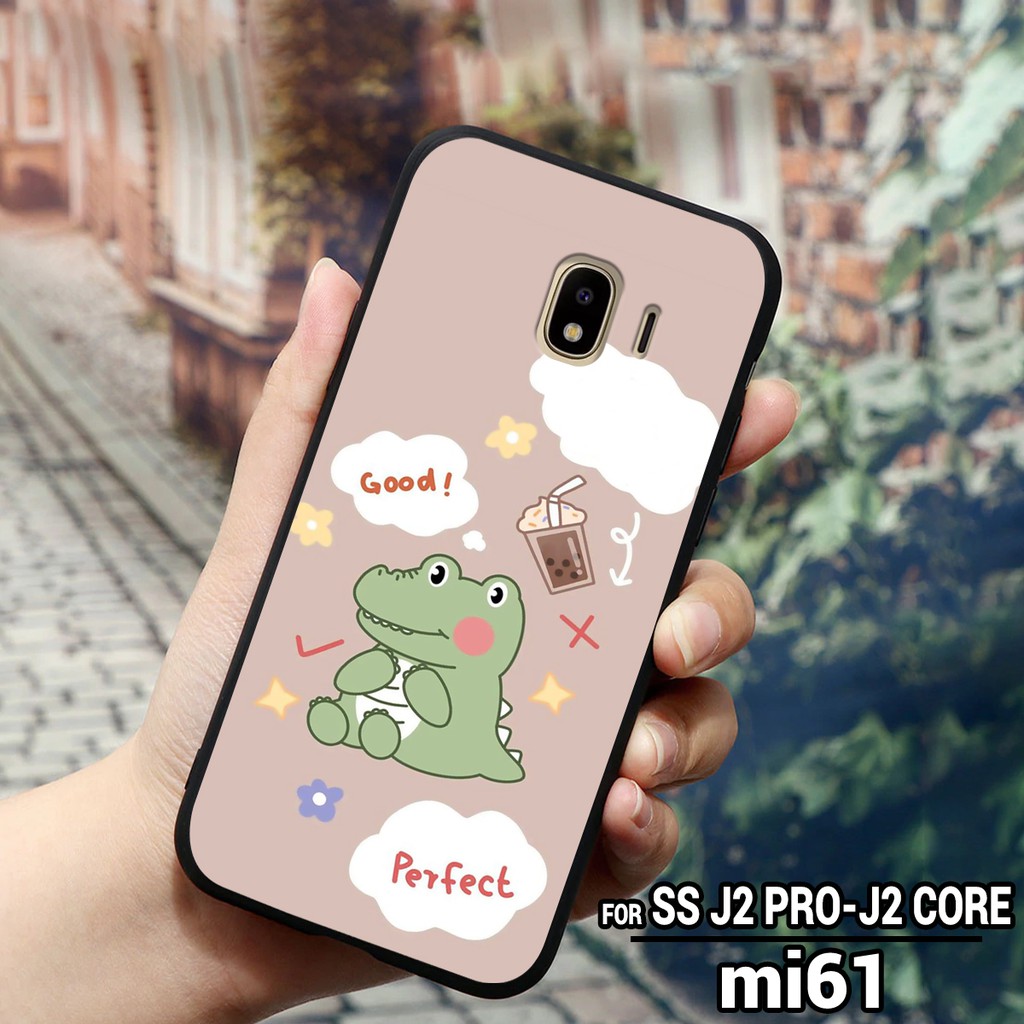 [HÀNG MỚI] Ốp lưng SAMSUNG GALAXY J2 PRO - J2 CORE - J4 2018 in hình chú khủng long nhỏ xinh | BigBuy360 - bigbuy360.vn