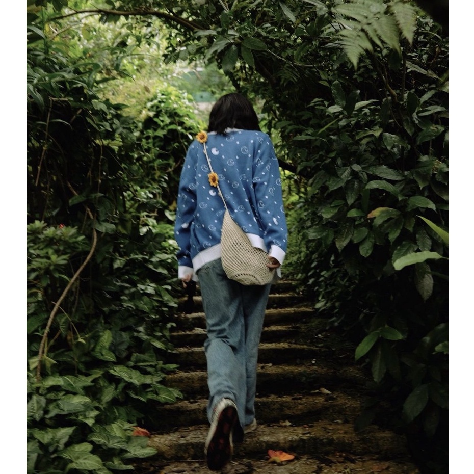 Túi đeo chéo summer hoa cúc Daisy handmade - Onism