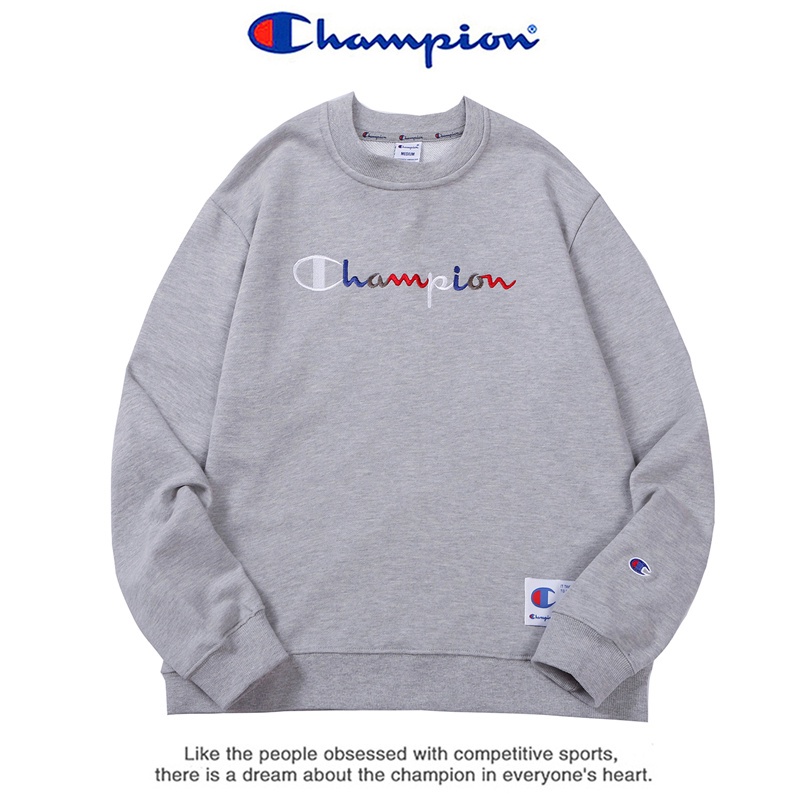 Wholesale Price CHAMPION Couples Cotton Loose Embroidery Pullover Sweatshirts Sports Long Sleeve All-match Coat Unisex | BigBuy360 - bigbuy360.vn