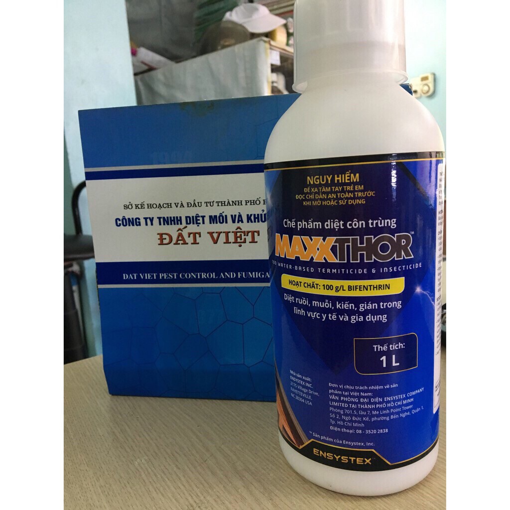 Thuốc diệt côn trùng nhập khẩu USA Maxxthor chai 1 L