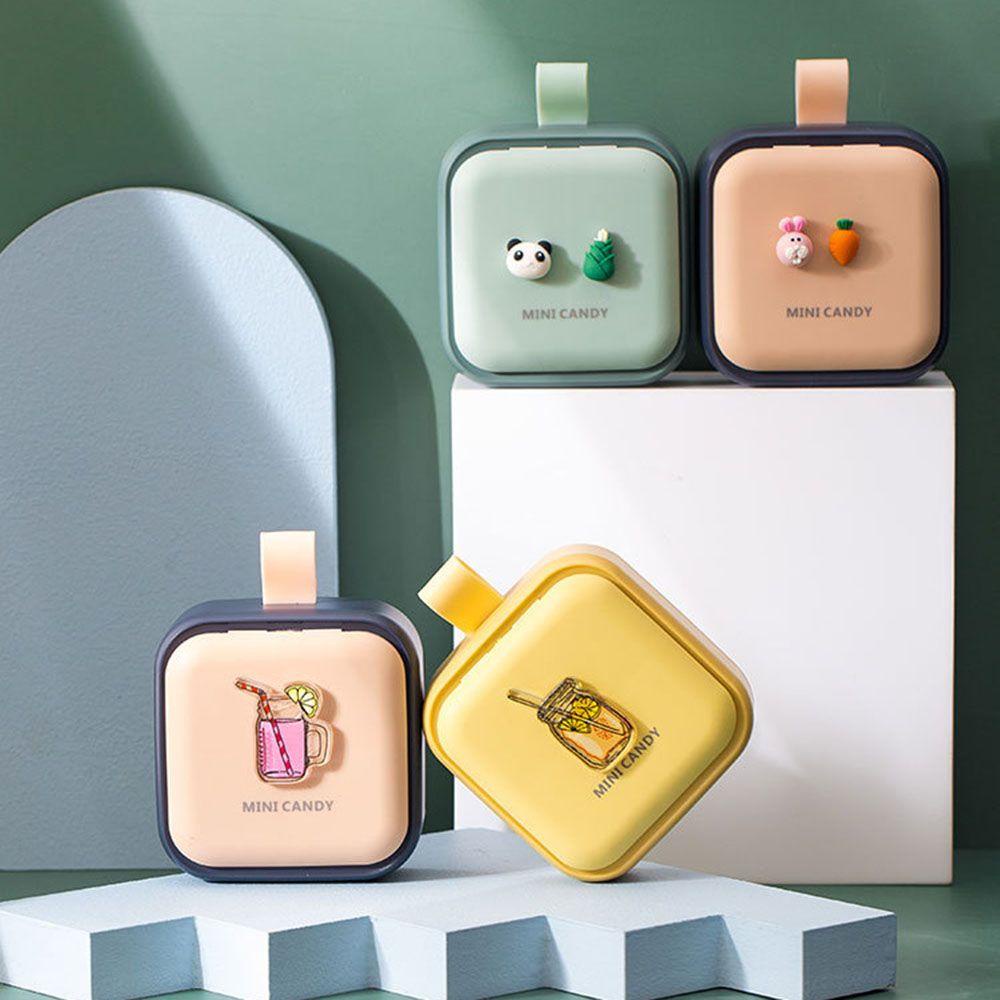 Hộp Đựng Thuốc Cỡ Lớn Thiết Kế Dễ Thương Tiện Dụng Mang Theo Du Lịch