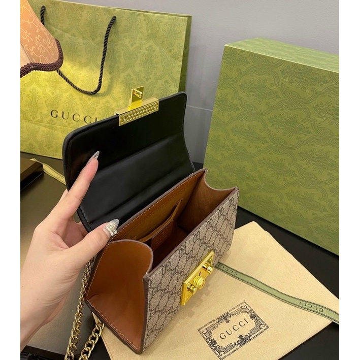 Túi Xách Nữ GC Khoá Bấm, Túi Nữ Đeo Chéo Quai Xách