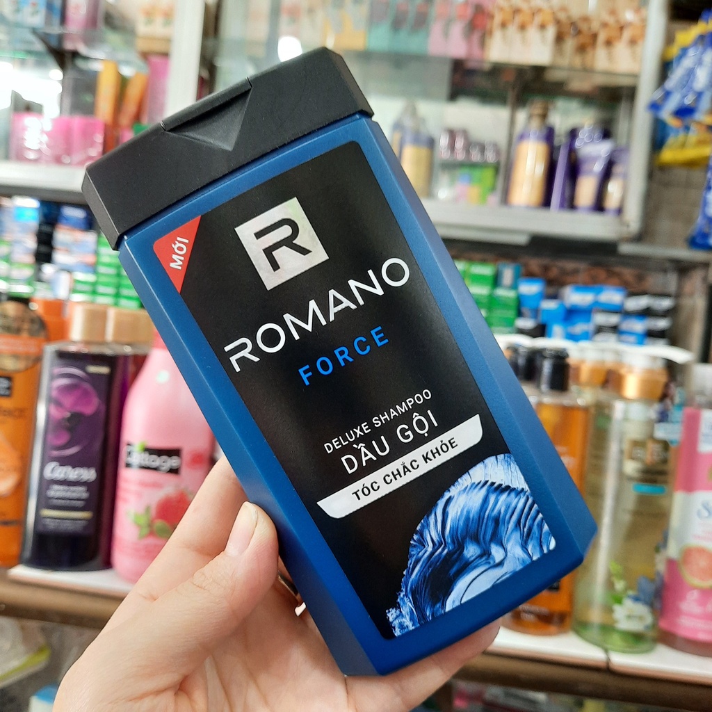 Dầu Gội Cao Cấp Cho Nam Romano Force (180g)