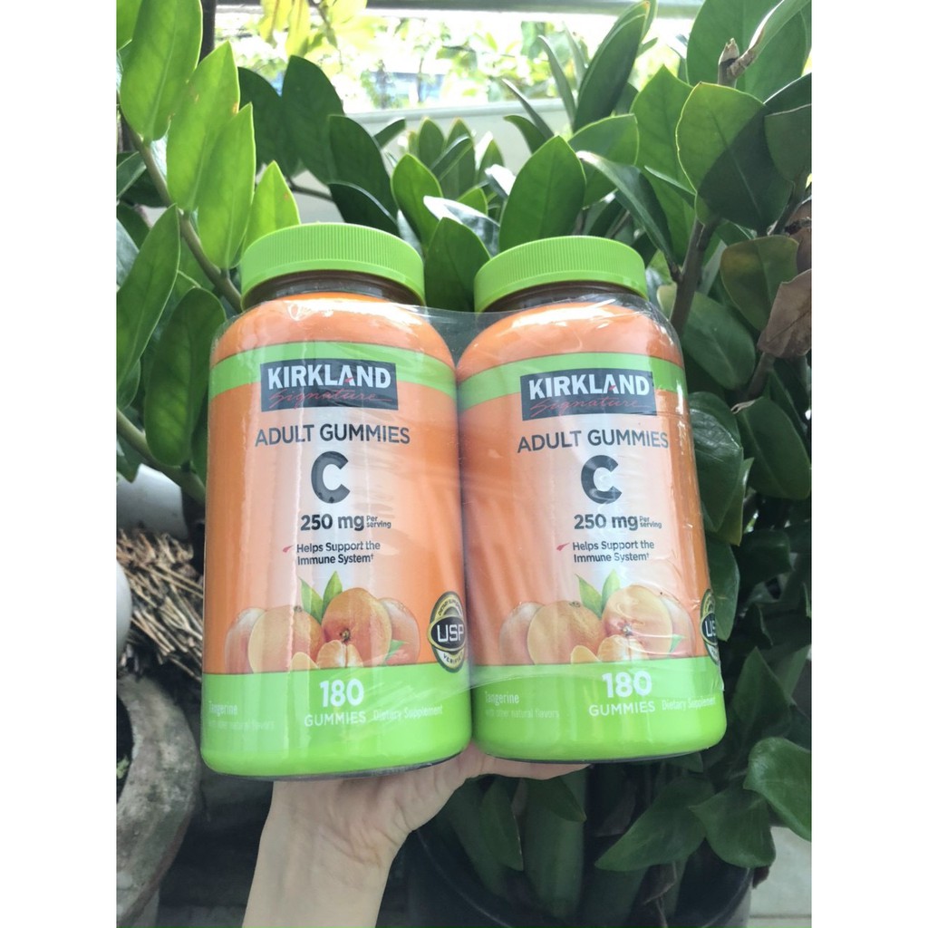 Kẹo Dẻo Bổ Sung Vitamin C Kirkland Signature 180 Viên của Mỹ