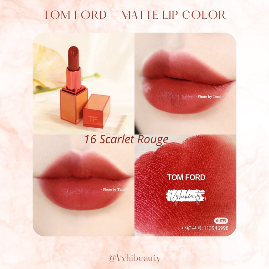 Son Tom Ford Lip color Matte siêu sang chảnh