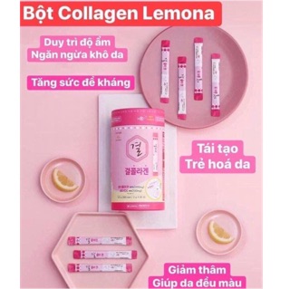 Bột uống Collagen Lemona Hàn Quốc