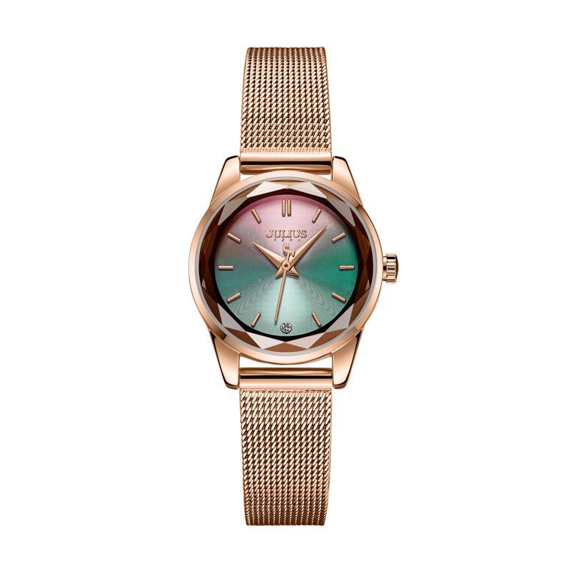 Julius Official | Đồng hồ nữ Julius JA-999 dây thép
