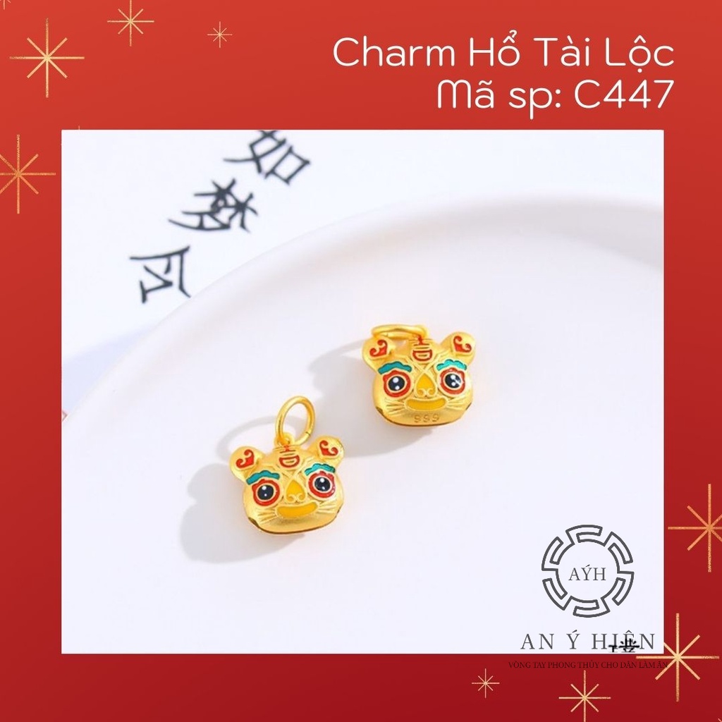 Charm Hổ tài lộc #C447( An Ý Hiên)