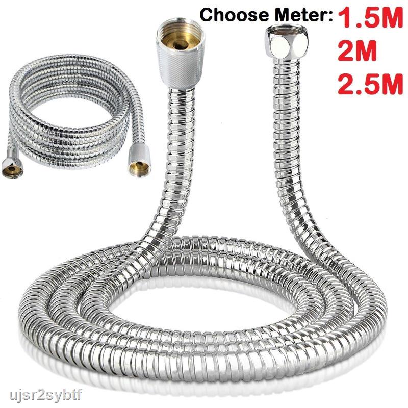 xịn Dây vòi sen nối dài inox 1.5 2M 3M cho nhà tắm 604 5Ft-60Inches-1.5m