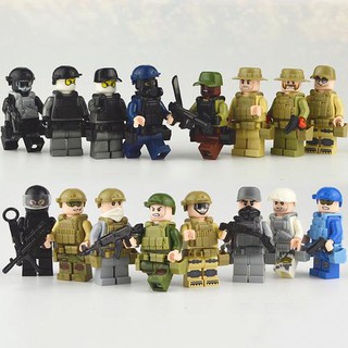 Mô hình người đồ chơi 16 kiểu dáng cho bé