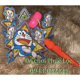 lồng đèn trung thu Doremon 5 mảnh nhạc đèn