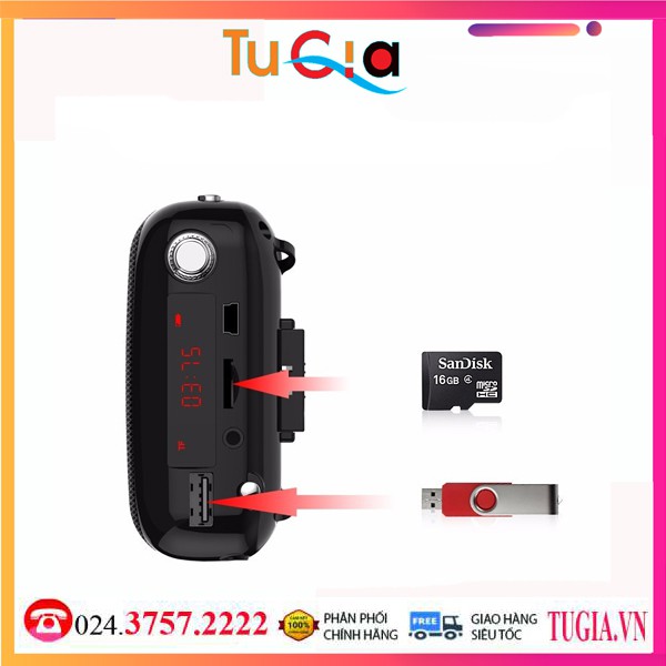 Máy trợ giảng không dây NewGood N311 UHF mini nhỏ gọn wireless Hàng chính hãng