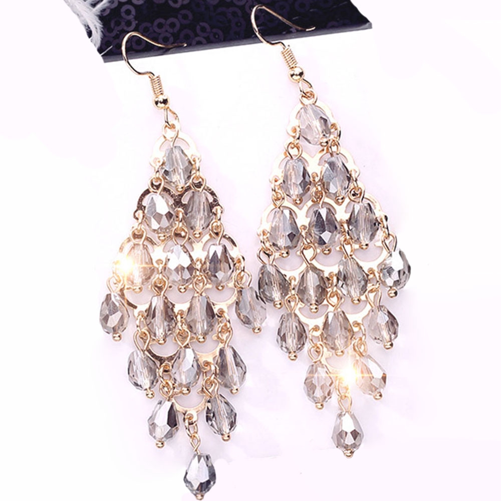 Khuyên tai họa tiết hình học mxgoods