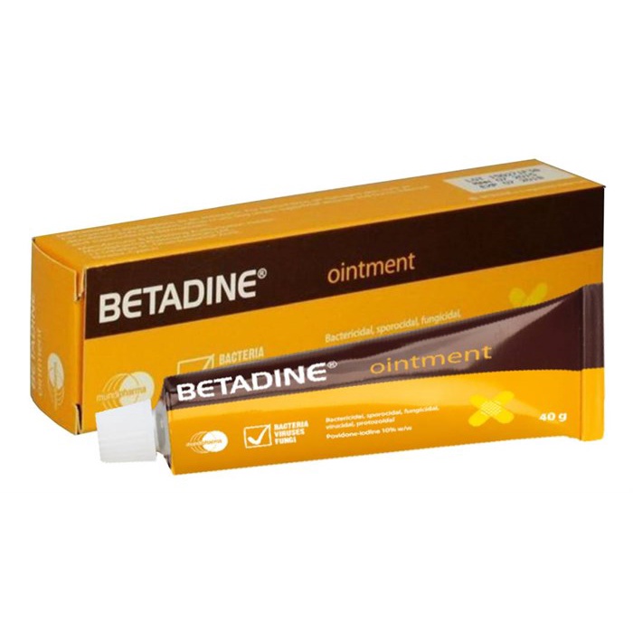 BETADINE KEM MỠ BÔI NGOÀI DA TUÝP 40G