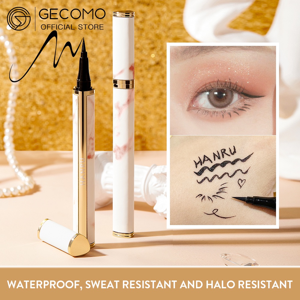 Bút Kẻ Mắt GECOMO Ngòi Siêu Mảnh 0.01mm Chống Nước Lâu Trôi