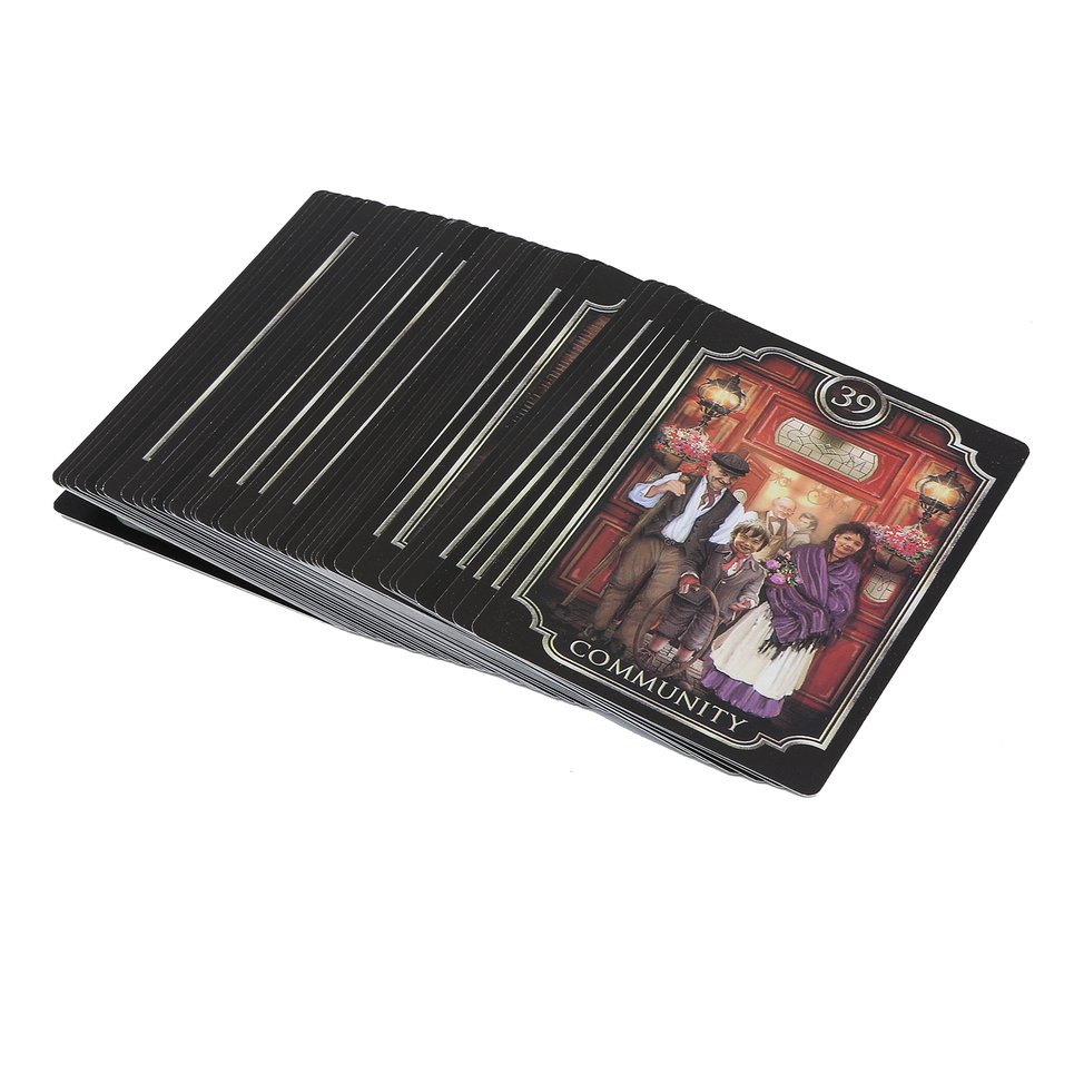 Fin De Siècle Kipper Tarot Table Game Home Party Tarot Puzzle Card Game