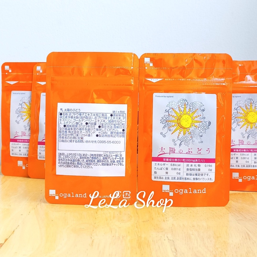 Viên Uống Chống Nắng OGALAND Nhật Bản (Vửa Chống Nắng Vửa Chống Lão Hóa Da)