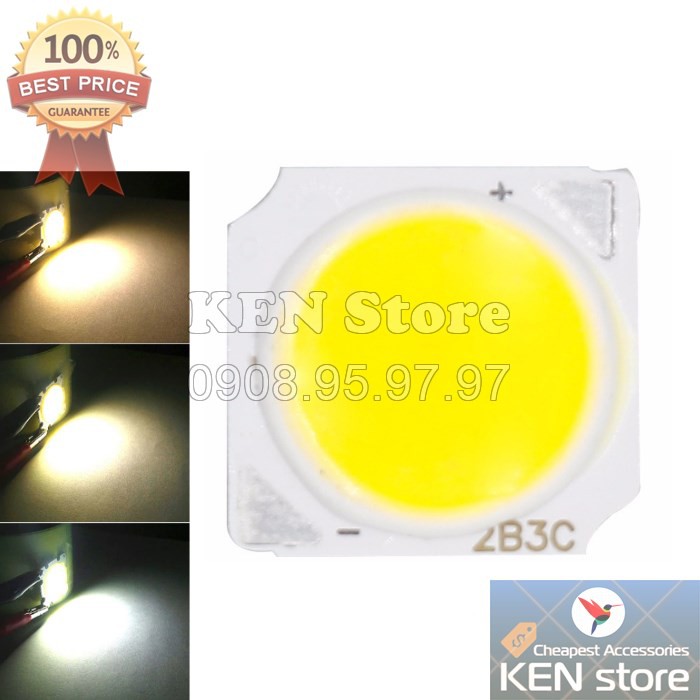 Bóng led 3W 5W 7W 10W vuông 13mm