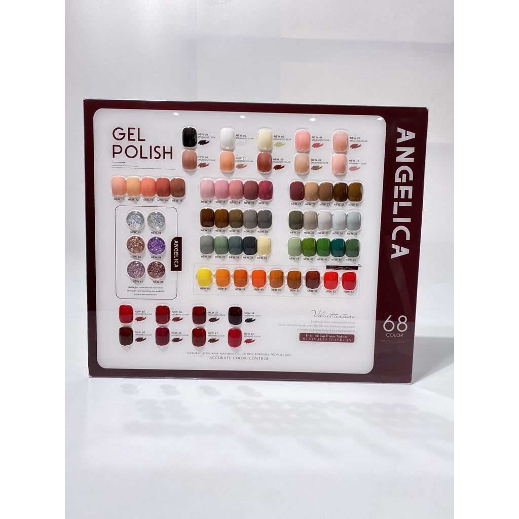 Sơn Gel Nhũ Lẻ Màu ANGELICA SGA
