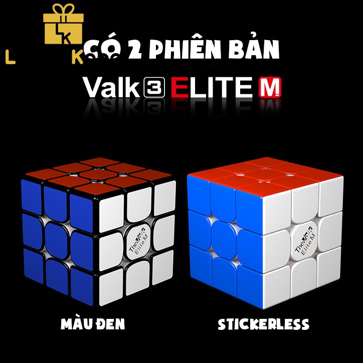 Rubik 3x3 QiYi Valk 3 Elite M Nam Châm Dòng Cao Cấp Flagship Rubik 3 Tầng