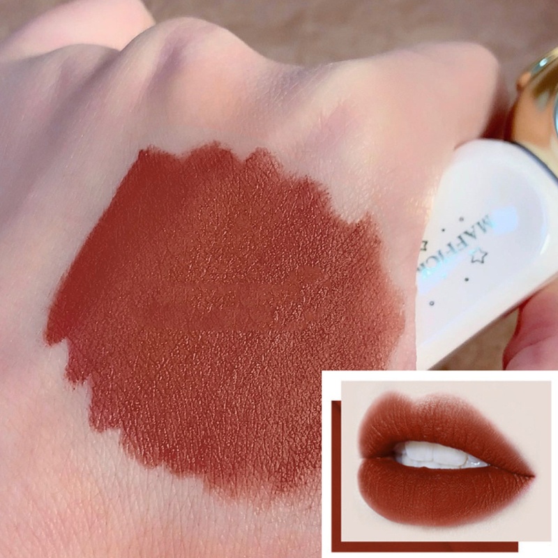 Son Môi Dạng Lỏng YOUYO 0 # 11 Ounce Lâu Trôi Chống Thấm Nước Màu Nhung Mờ Thời Trang Cho Nữ