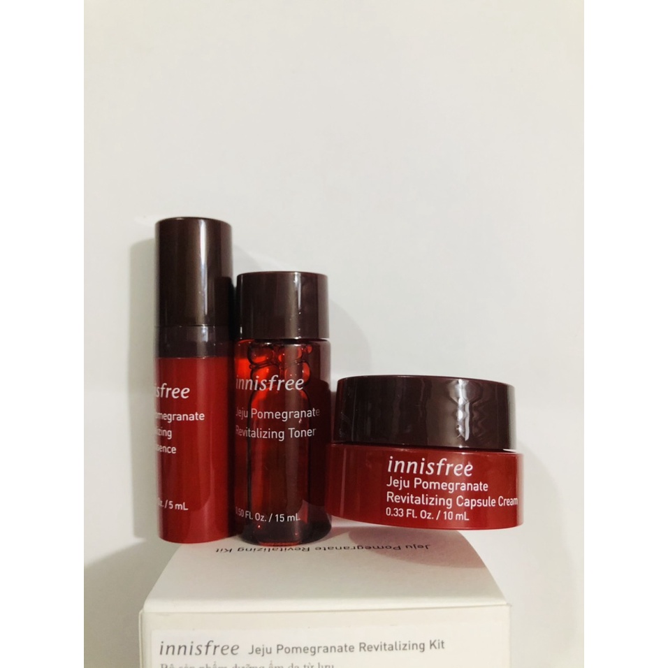Bộ set mini 3 món chống lão hoá Innisfree Pomegranate Kit [3 sản phẩm]