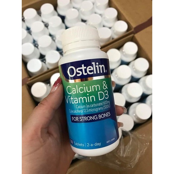 Canxi Ostelin Calcium &amp; Vitamin D3 130 viên - hàng Úc