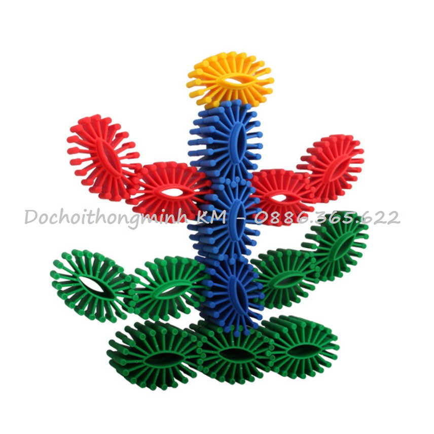T68 T27 - Túi Lego hình bánh xe elip và túi hình hoa mặt trời