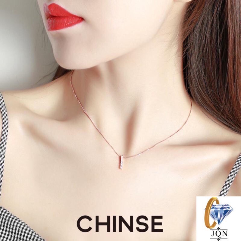 Dây chuyền bạc S925 giá rẻ mẫu mới 2021 thanh mảnh, trẻ trung ms01/ Trang sức bạc JQN