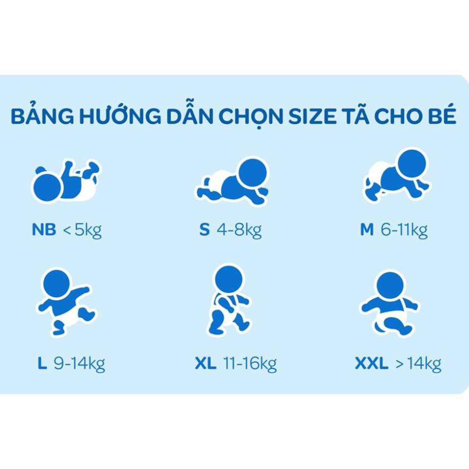 Tã dán sơ sinh Hugggies NB 36 miếng dành cho bé dưới 5kg